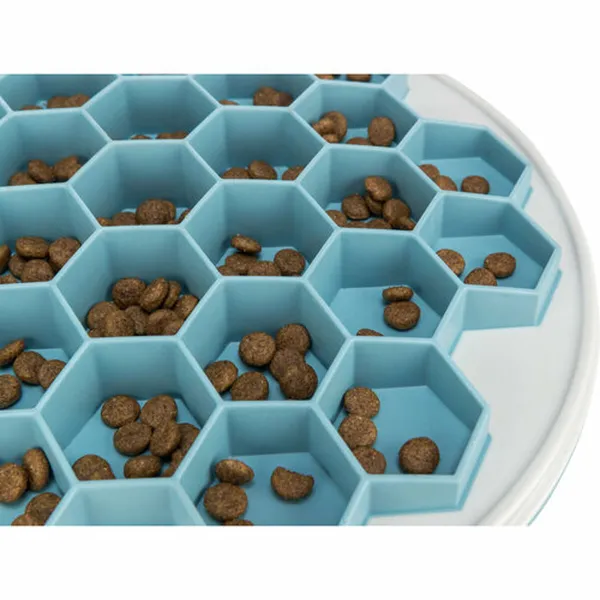 Pet feeding dish Trixie Blue Grey Natural rubber TPE Plastic TPR Ø 30 cm