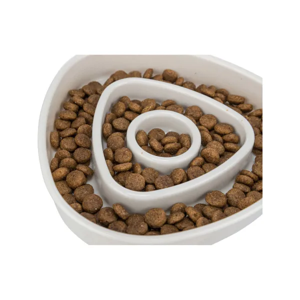 Koiran ruoka-annostelija Trixie Slow Feeding Harmaa 350 ml 15 × 15 CM