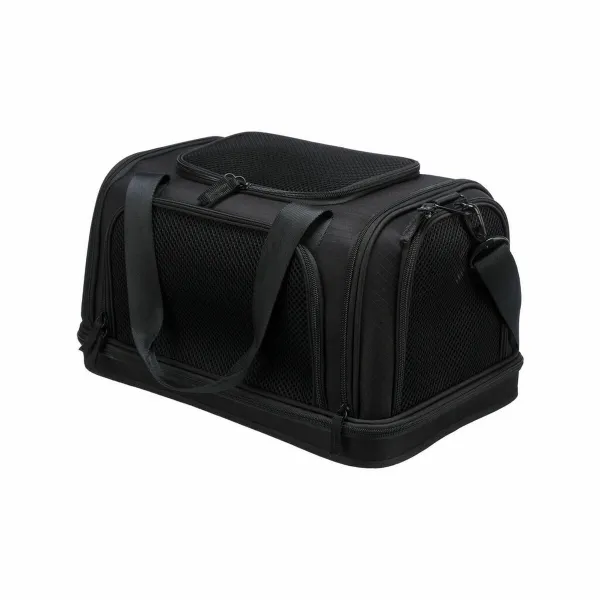Naminių gyvūnėlių rankinė Trixie Airline Plane Juoda 28 × 25 × 44 CM