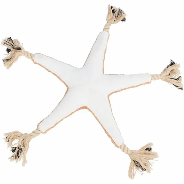 Dog toy Trixie Polyester Cotton 32 cm Brown Starfish