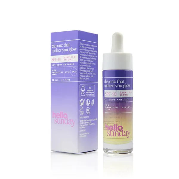 Facial Serum Hello Sunday The One That Makes You Glow Dark Spot SPF 40 (30 ml)