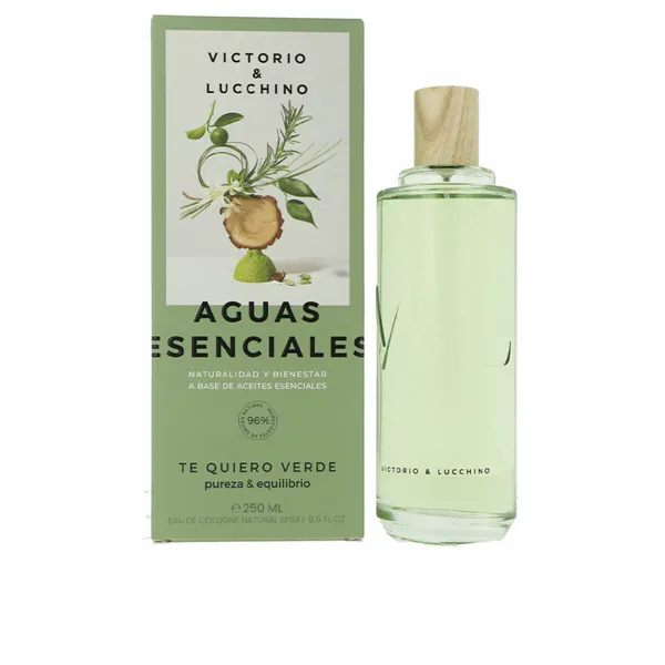 Women's Perfume Victorio & Lucchino Aguas Esenciales Te Quiero Verde EDT 250 ml