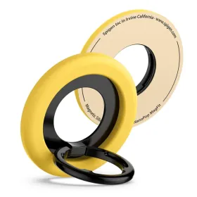 Spigen Nano Pop MagSafe Phone Ring - Finger holder with stand function (Mango Yellow)