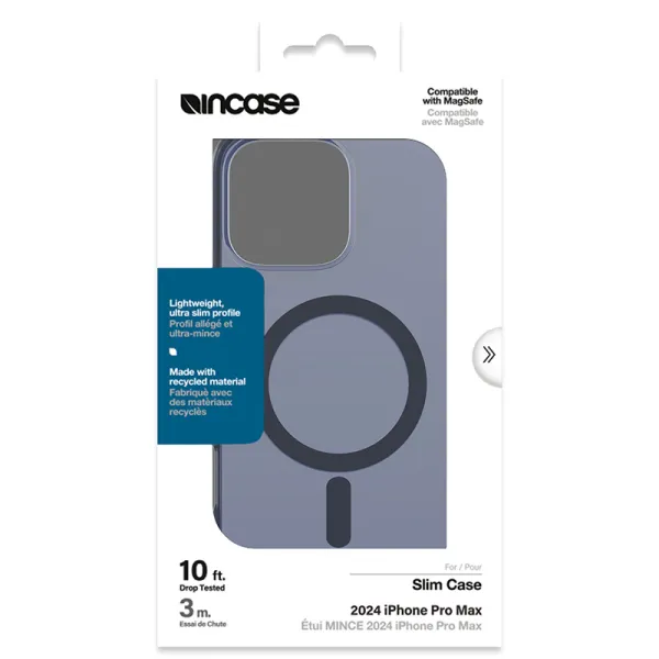 Incase Slim Case MagSafe - Case iPhone 16 Pro Max (Deep Space Blue)