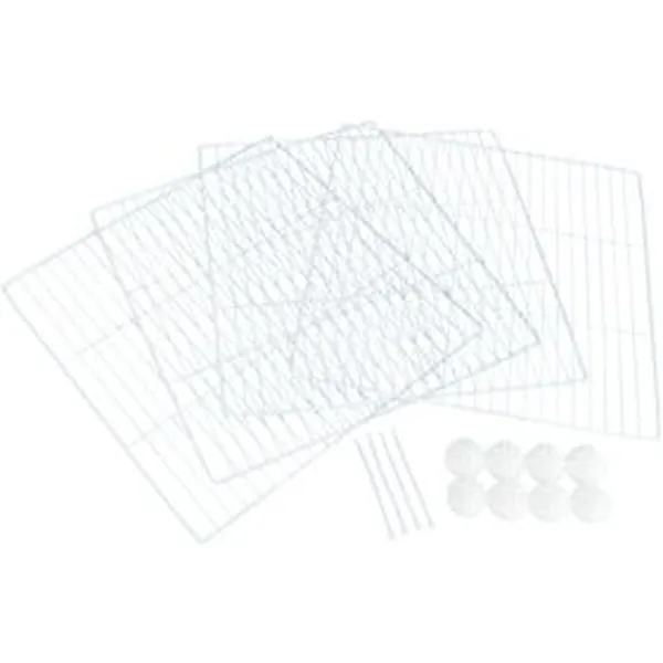 Cage Accessory Trixie Metal Plastic Extender (4 Pieces)