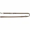 Adjustable dog leash Trixie Premium Hazelnut XS/S