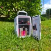 4L travel fridge - white