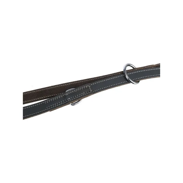 Reguliuojamas šuns pavadėlis Trixie Rustic Pilka 2 m XS/S