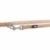 Adjustable dog leash Trixie Premium Caramel XS/S