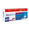 Cleaning Tablets for Dentures Steradent Triple Acción 90Units