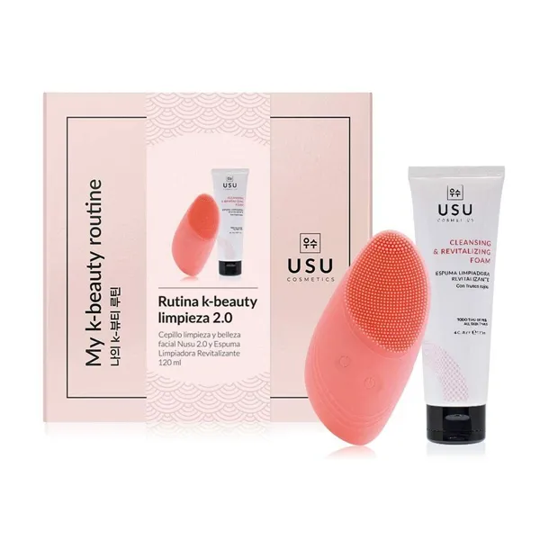 Unisex Cosmetic Set USU Cosmetics My K-Beauty Rutine 2.0 2 Pieces