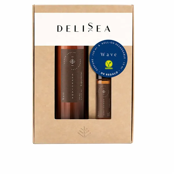 Men's Perfume Set Delisea Wave 2 Pieces