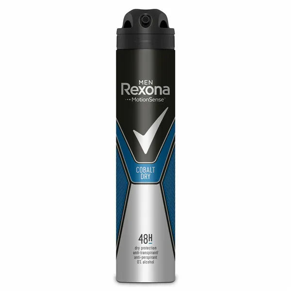 Spray Deodorant Rexona Cobalt Men Men 48 hours 200 ml