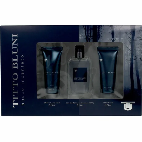 Men's Perfume Set Titto Bluni Bosco Incantato 3 Pieces