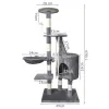 Kassipuu 118cm hall