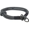 Šunų dresavimo antkakliai Trixie Soft Rope Juoda Pilka S/M 40 cm