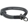 Šunų dresavimo antkakliai Trixie Soft Rope Juoda Pilka S/M 40 cm