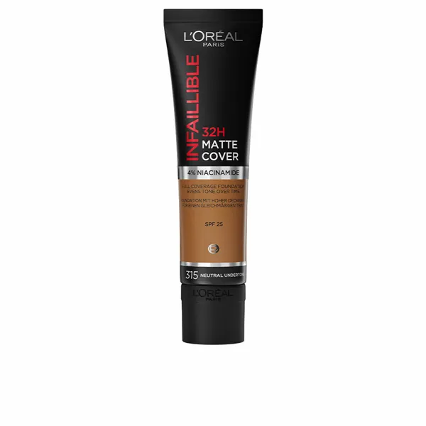 Liquid Make Up Base L'Oreal Make Up Infalible 32H Matte Cover Nº 315 neutral undertone Spf 25