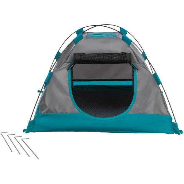 Tent Trixie Blue Dark grey Polyester 47 x 34 x 47 cm Dog
