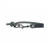 Регулируемый поводок для собаки Trixie Soft Rope Чёрный Серый S S/XL