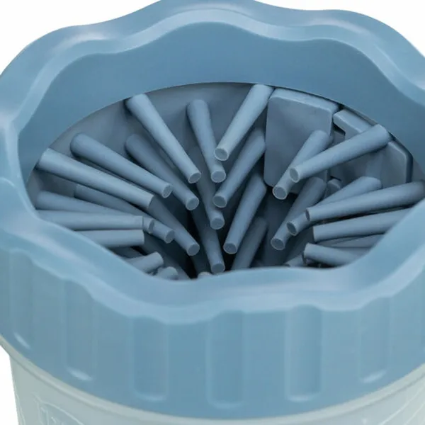 Dog Paw Cleaner Trixie Blue M/L