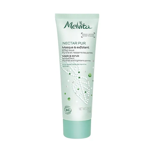 2 in 1 Exfoliating Mask Melvita Nectar Puro 75 ml