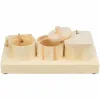 Mājdzīvnieku rotaļlieta-gardumu dozators 2 in 1 Trixie Koks 15 × 4,5 × 6 CM