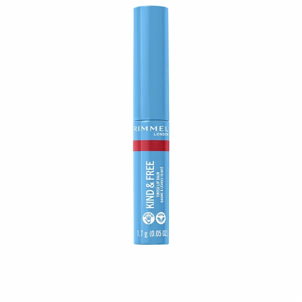 Coloured Lip Balm Rimmel London Kind & Free Nº 005-turbo red (1,7 g)