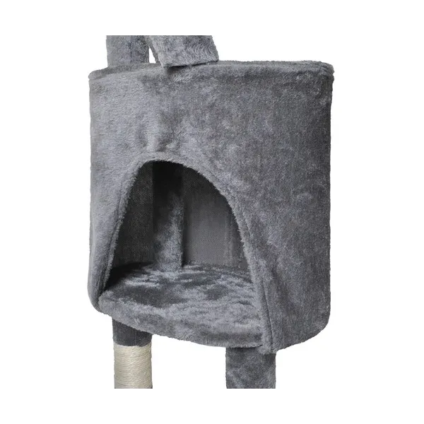 Katės medis 118 cm, pilkas