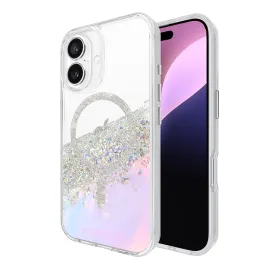 Case-Mate Karat MagSafe - Case for iPhone 16 (Holographic Soap Bubble)