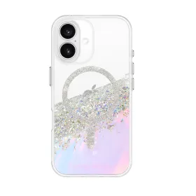 Case-Mate Karat MagSafe - Case for iPhone 16 (Holographic Soap Bubble)