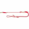 Säädettävä koiran talutushihna Trixie Soft Rope Punainen Kerma S S/XL