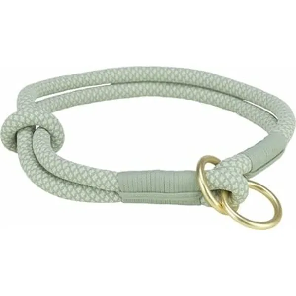 Dog Training Collars Trixie Soft Rope Green Mint S 35 cm