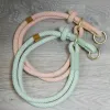Ошейник для дрессировки собак Trixie Soft Rope Зеленый Мята M 45 cm