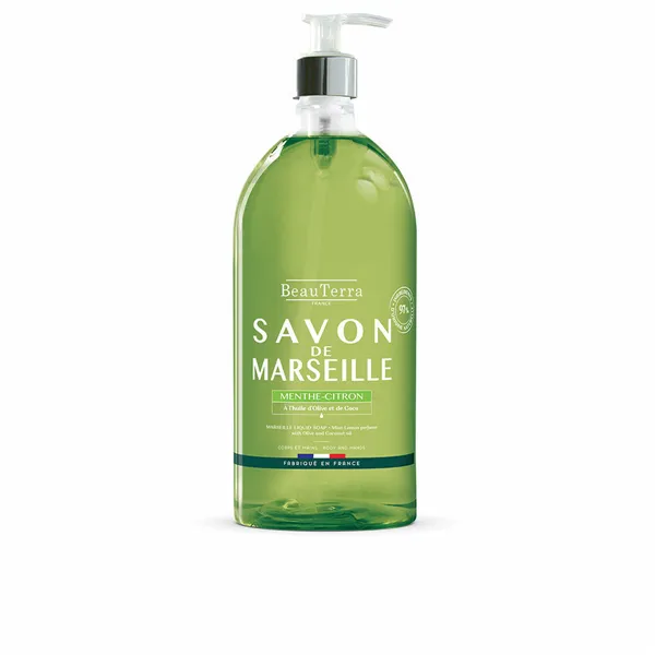 Liquid Soap Beauterra Marseille Mint Universal Lemon Hands 1 L