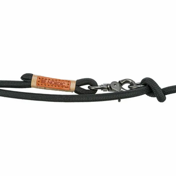 Adjustable dog leash Trixie Be Nordic Black Sand L/XL