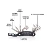 Bicycle Gear - Bike tool set in case 14 items