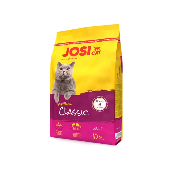 Cat food Josera Sterilised Classic Adult 10 kg