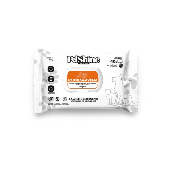 Влажные салфетки для домашних животных Trixie 40 штук
