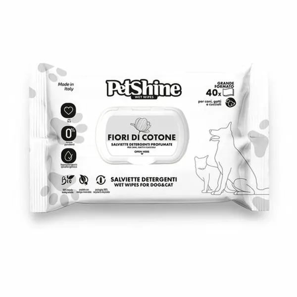 Wet Wipes for Pets Trixie 40 Units