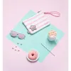 Pusheen - Rose Collection cosmetic bag (23 x 16.5 x 2.5 cm)