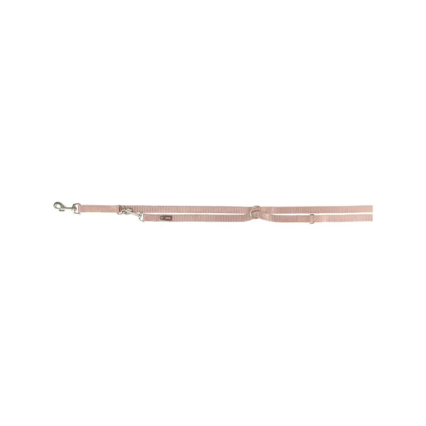 Adjustable dog leash Trixie Premium Blush L/XL