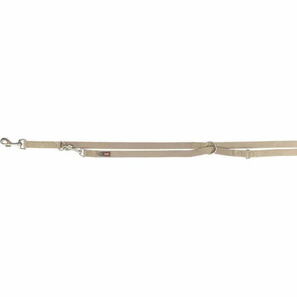 Adjustable dog leash Trixie Premium Sand XS/S