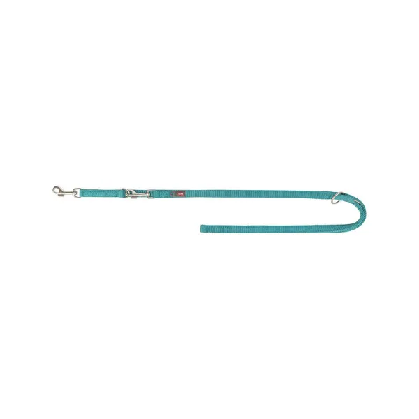 Adjustable dog leash Trixie Premium Light Blue L/XL