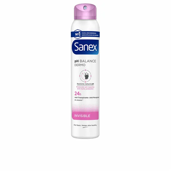 Spray Deodorant Sanex Dermo Invisible 200 ml