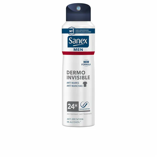 Spray Deodorant Sanex Men Dermo Invisible 200 ml