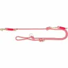 Regulējama suņu pavada Trixie Soft Rope Sarkans Krēmkrāsa XS S XS/S
