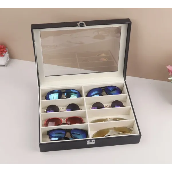 Glasses organizer 8 compartments