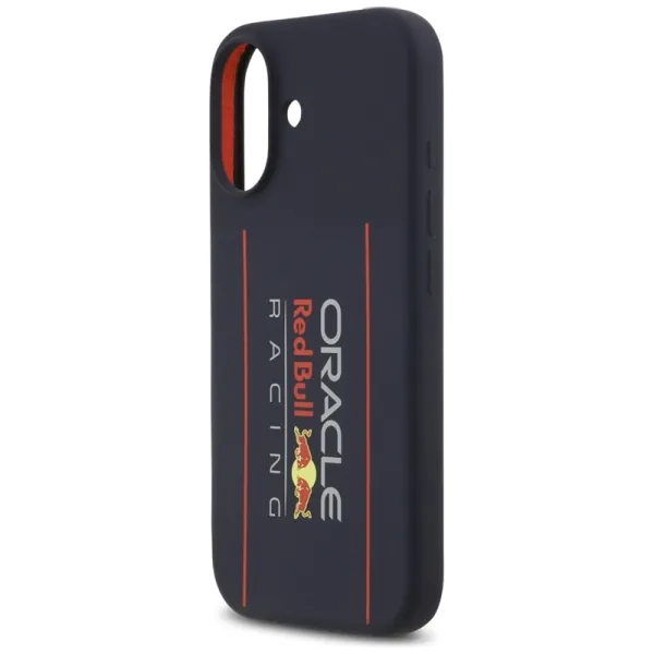 Red Bull Silicone Oversize Vertical Logo MagSafe - iPhone 17 Case (Navy Blue)