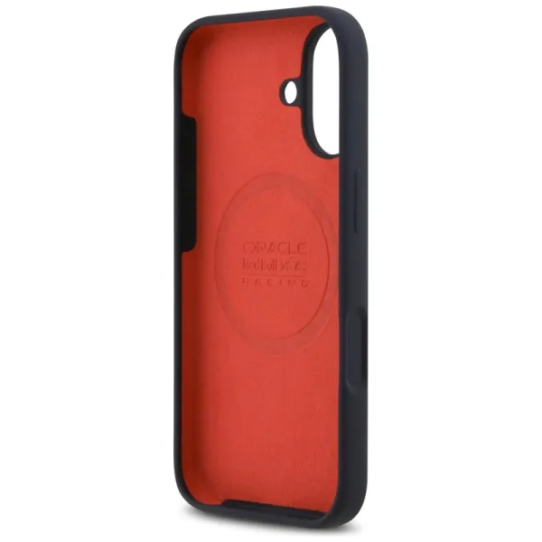Red Bull Silicone Oversize Vertical Logo MagSafe - iPhone 17 Case (Navy Blue)